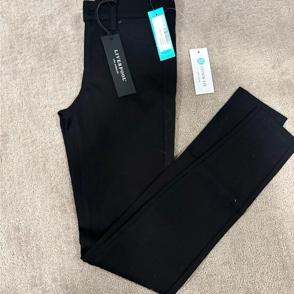 Liverpool Black Jacqueline Skinny Pants size 2 - Picture 1 of 4